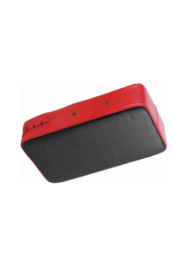 Moveevo Kırmızı Taekwondo Ayak Hedefi - Kalın Pu Deri, El İpi Dikişli, Basınç Serbestleştirme, Eğitmen İçin Dayanıklı Kullanim Kırmızı