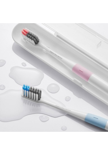 Sones 4'ü 1 Arada Orijinal Xiaomi Mijia Dr.bei Bas Yöntemi Yumuşak Diş Fırçaları