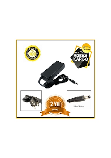 Toshiba Uyumlu Satellite L755-14F Adaptör Şarj Aleti 19V 4,74A 5.5 MMx2,5
