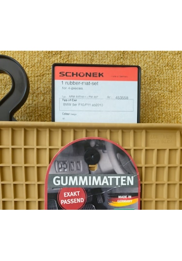 Bmw F10 F11 Schonek Paspas Takımı Bej 453558  Germany  --