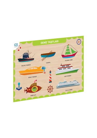 Caahs-3201 Ahşap Deniz Taşıtları Bul-tak