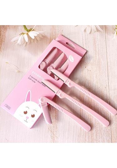 Kadın Yüz Bakımı Epilasyon Aracı Makyaj Tıraş Makinesi Bıçak Kaş Düzeltici Güvenli Tıraş Rezors