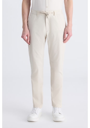 Twn Slim Fit Taş Düz Pamuklu Jogger Pantolon 4ec03s2263452 S01