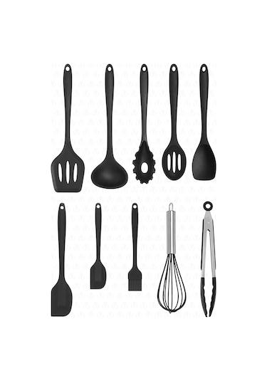 Valletta Salvatore Isıya Dayanıklı Yapışmaz Silikon Spatula Set