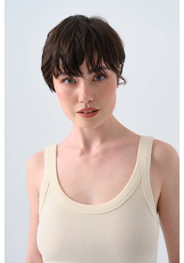 Loft Kadın Atlet Lf2038440 Ekru