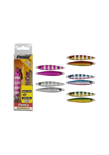 Kaido Penta Slow Jig 7 Gr Zebra Jig Yem