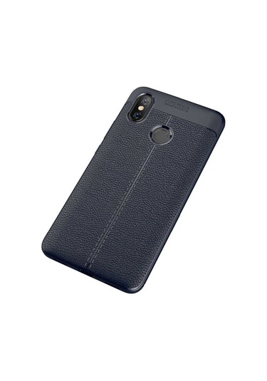 Xiaomi Mi Max 3 Kılıf Deri Tarzı Niss Silikon Case