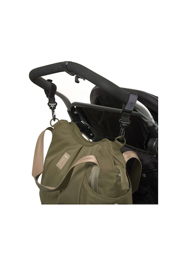 Lassig Twin Bebek Bakım Seyahat Çantası Olive Haki