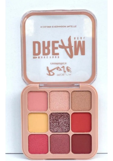 Roesia Rose Cosmetics Rose Dream Real - 9'lu Simli Göz Farı Palet