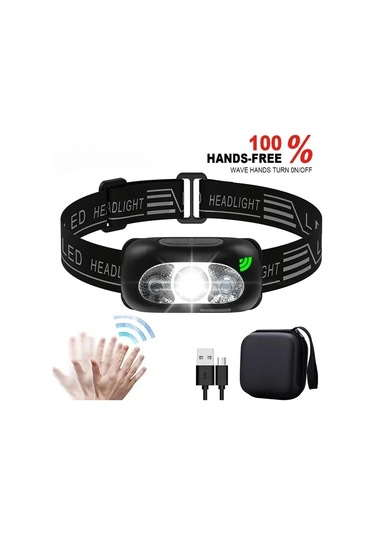 Liangmei Güçlü Işık Far Mini Led Gece Balıkçılık Güçlü Torch