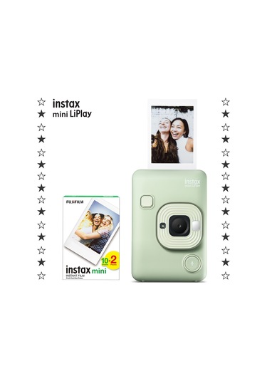 Instax Mini Liplay Hybrid Fotoğraf Makinesi + 20 'li Film