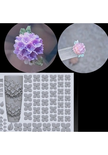 1 Adet Çiçek Şerit Gül Lale Kalıp Zambak 3d Akrilik Kalıp Papatya Gül Nail Art Süslemeleri Çivi Dıy Silikon Çivi Kalıp Açık Yeşil