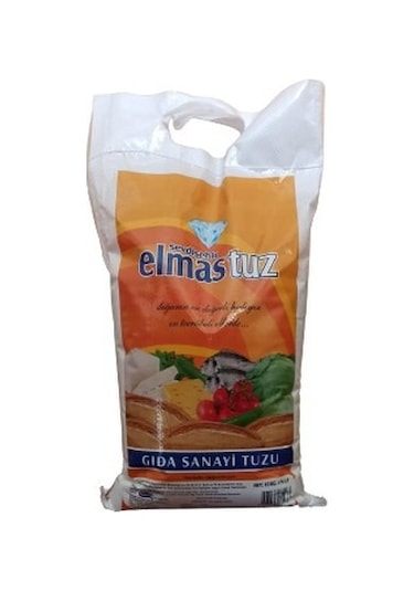 Elmas Tuz Turşuluk Salamura Çuval Tuz 10 KG