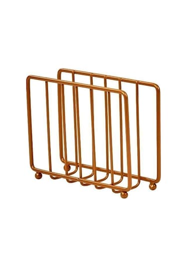 Edora Home Rose Masa Üstü Metal Paslanmaz Kafesli Peçetelik - Lüks Sunum, Dekoratif