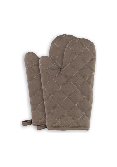 Yanmaz Ve Isıya Dayanıklı Fırın Eldiveni 2 Eldiven Antrasit