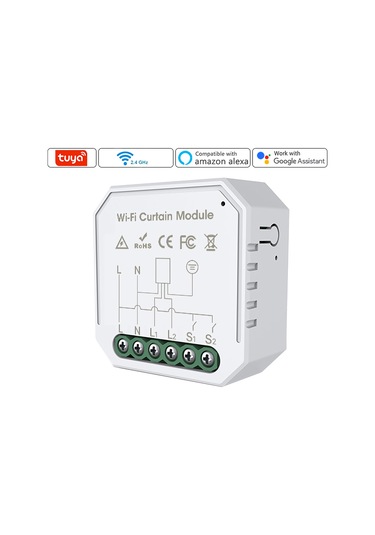 Tuya Wifi Akıllı Perde Anahtar Modülü Ev Perdesi Modifikasyon S6563-4