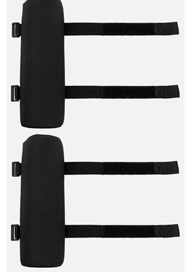 Suntek Şezlong Kafa Yastık Ayak Yastığı Kol Pedleri Açık 40cm-ayaklık Siyah