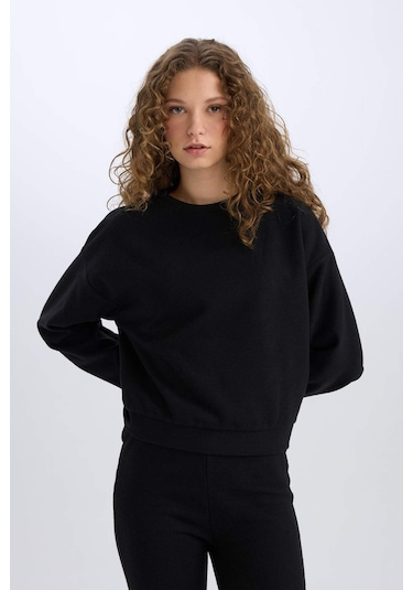 DeFacto 2'li Takım Basic Düz Bisiklet Yaka Üst Esnek Belli Uzun Alt E3841AXNSBK81 DeFacto 2'li Takım Basic Düz Bisiklet Yaka Üst Esnek Belli Uzun Alt E3841AXNSBK81