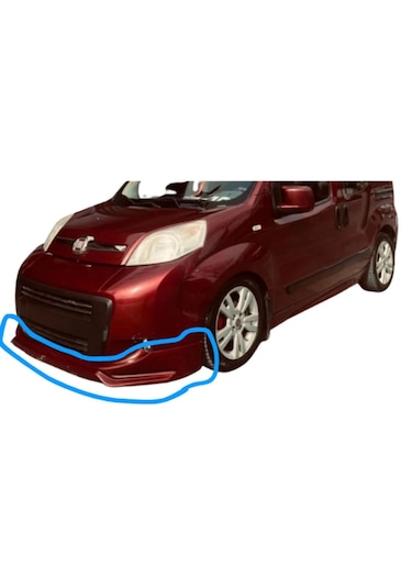 Fiorino Nemo Bipper Eski Kasa Ön Tampon Eki Beyaz Boyalı