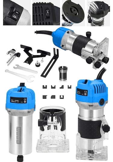 Deko Turkey MF90F Premium Devirli Formika Freze Makinesi 6m 900W