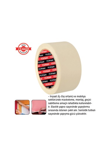 Maskeleme Bandı 48 Mm X 30 Mt 6 Adet