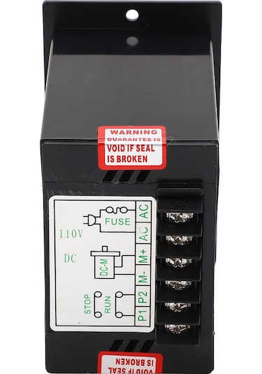 Aubyhe 90vdc Çıkışlı 110vac Girişli Dc Motor Hızı Kontrol Cihazı - İleri-geri Ve Acil Durdurma Fonksiyonlu Abs Kasa
