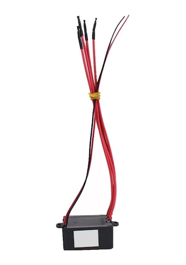 Dancemonkey Dc 12v Anyon Hava Temizleme Cihazı Negatif İyon Jeneratörü Modülü Siyah, Ecomodel Siyah