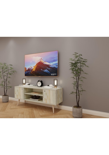 Nehir Ahşap Ladin Tv Ünitesi