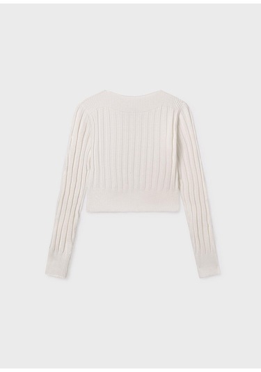 Mayoral Kız Çocuk Kazak Krem