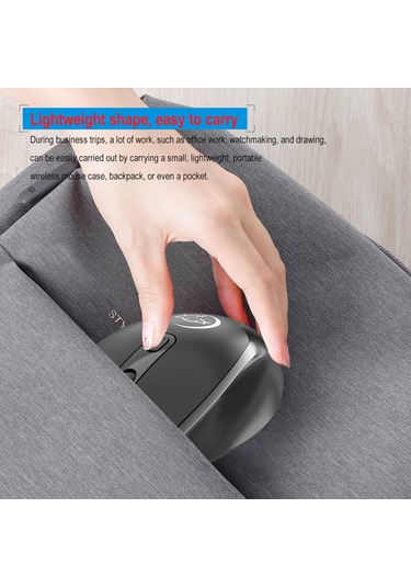 Vkemall Ywyt G839 Kablosuz 2400 Dpı Ayarlanabilir Ergonomik Oyun Ve Ofis Faresi G839