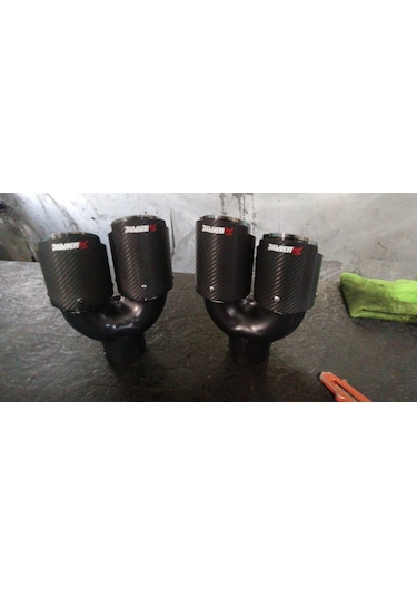 Akrapoviç Egzoz Ucu Çiftli 90mm 1ADET