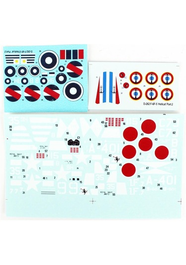 Mistercraft D262 1/72 F-6f-5 Cehennem Kedisi Savaş Uçağı Plastik Model Kiti