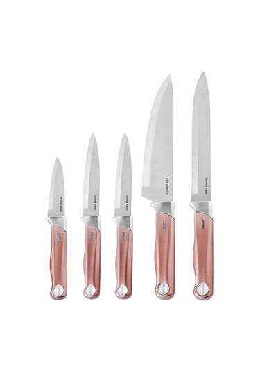 Karaca  Mastermaıd Rosegold 6 Parça Standlı Bıçak Seti