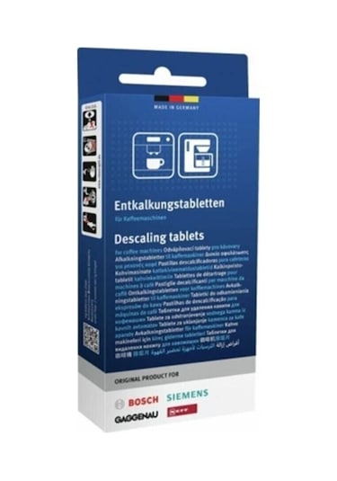 Siemens Kahve Espresso Makinası Kireç Çözücü Tablet