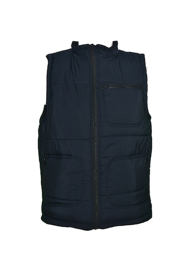 Erkek Şişme Yelek Polarlı Yelek