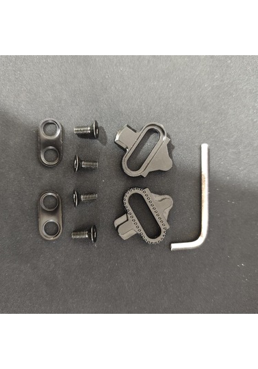 Geeroyoo Yol Ve Dağ Bisikletleri İçin Evrensel Spd Kilitli Ayaklık Plakası - Güçlü, Hafif Ve Kolay Kurulum Siyah Vida Ve Y垫片 Çok Renkli