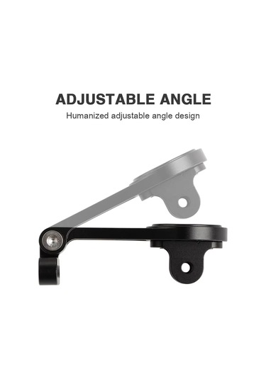 Sones Gub G696 Bisiklet Alüminyum Kod Tablosu Tutucu Ayarlanabilir Uzatma Braketi Siyah