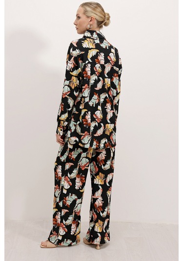 Örme İkili Takım - Siyah 001