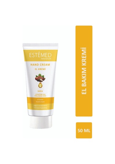 Estemed Shea Yağı Yoğun Nemlendirici El Kremi & Shea Intensive Hydrating Hand Cream 50ml