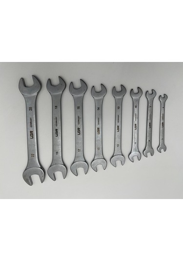 Ugr Açık Ağız Anahtar Seti 8Li Uzun German