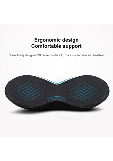 Araba Mini Koltuk Minderi Nefes Alabilir Bel Koltuk Paspası Kahverengi