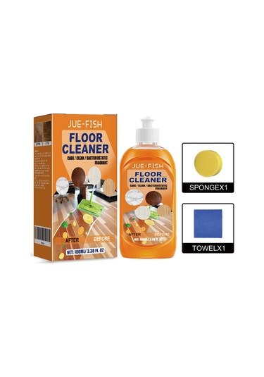 Symbee Jue-fish Ev Çeramik Zemin Temizleyici: Kokmuş Leke Ve Kirlik Temizleyici, Parlatıcı, 100ml Seti Diğer