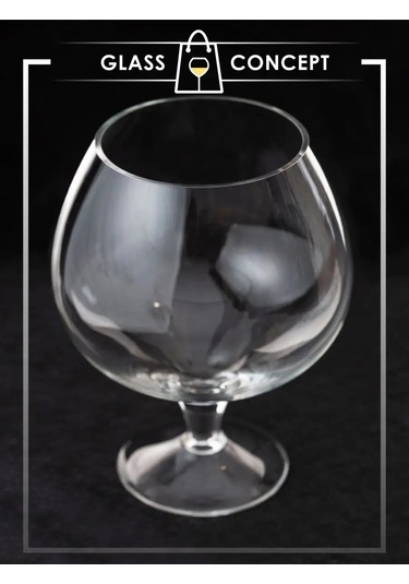 Glass Concept Büyük Bardak Konyak, Viski Ve Şarap İçin 500 Ml 167952986 Beyaz