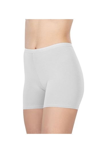 Beyaz Mı Emay 1430 Modal Cotton Mini Tayt Beyaz