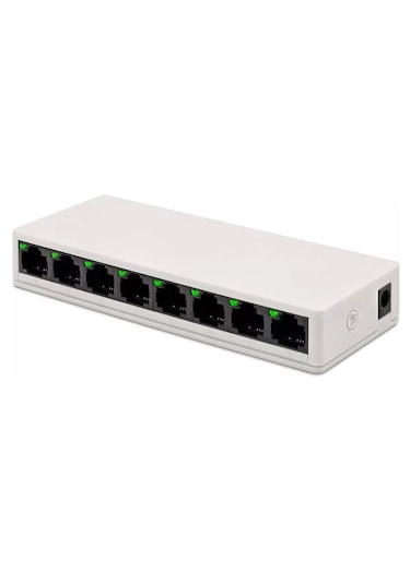 Forzacase FC830 8 Port 100 Mbps Ethernet Switch Hub Çoklayıcı