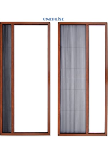 Plise Pileli Sürgülü Kapı Sinekliği 0-100 X 0-240