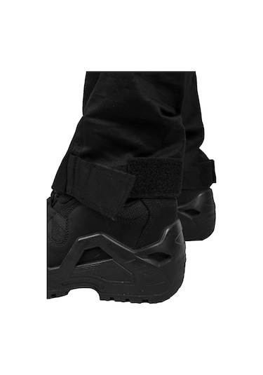 Siyah Likralı outdoor gabardin Kargo Pantolon