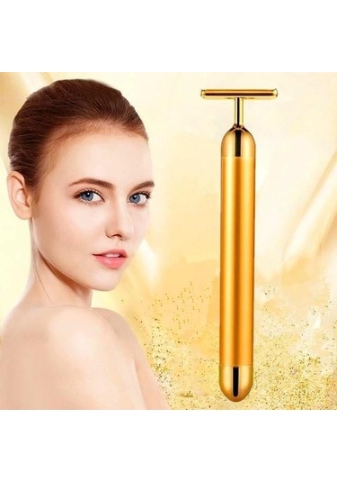 Three Beans 24 Krulo Titreşimli Masaj Aleti - Altın 9oxe1w Altın