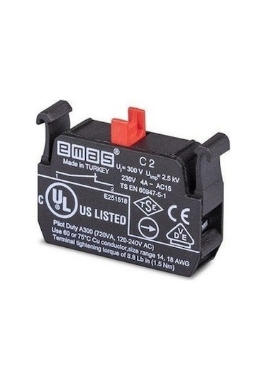 C2 C Kont.bl. Stop 1 Nc Butonluk