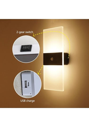 Fastbuy Akıllı Manyetik Duvar Lambası: Kompakt Gece Aydınlatması Koridor, Banyo, Bebek Odası Diğer